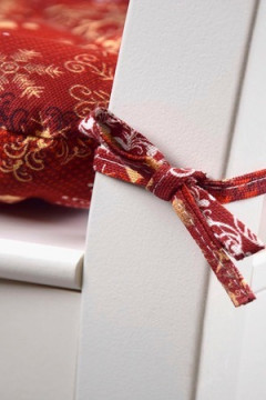 Подушка для мебели из рогожки 40*40см