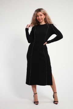 Платье женское кашкорсе со швом ПлЖ-01