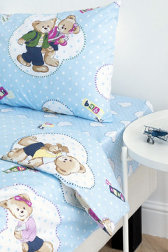 КПБ Сатин Bеселые мишки