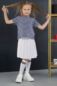 Детские гольфы Графика (2 полосы)