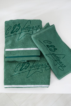 Полотенце 14418/13 23 февраля плотность 350гр