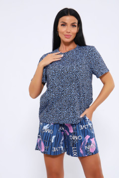 Пижама с шортами ПЖ-004