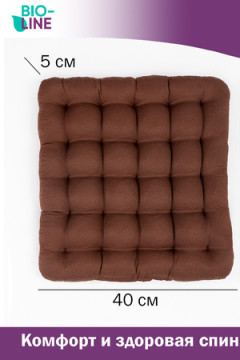 Подушка для мебели Bio-Line с гречневой лузгой PSG25
