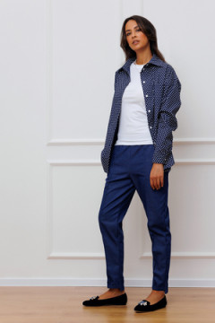 Рубашка Raposa с мелким принтом 301