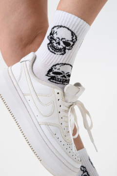 Носки женские Череп комплект 1 пара