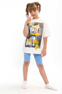 Костюм с велосипедками "Морячка" арт. КД-001-2