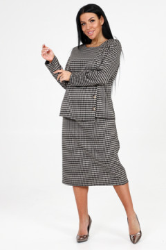 Костюм с юбкой 31788