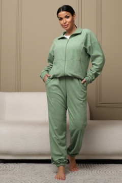 Костюм с брюками махровый КМБ01