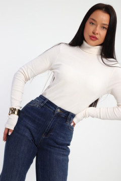 Водолазка женская с горлом теплая 32103