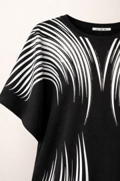 Футболка Нарядная Crystal Flow Luxe арт. F8003