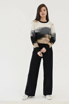 Костюм с брюками Вязаный Морской