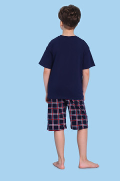 Пижама с шортами арт. ПМ-022-058 Акула