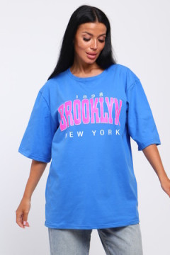Футболка с надписью Brooklyn, плотность 190гр., Арт. 803