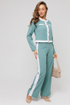 Костюм с брюками деловой вечерний 43079