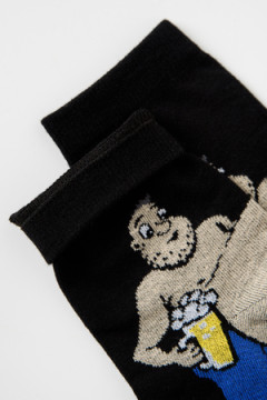 Носки высокие Пивной гурман