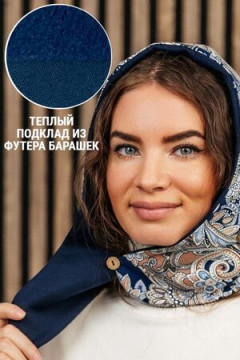 Капор демисезонный на пуговицах