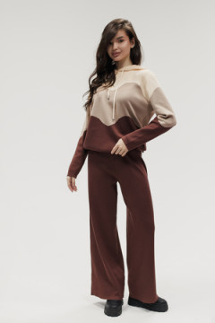 Костюм с брюками Вязаный Волна