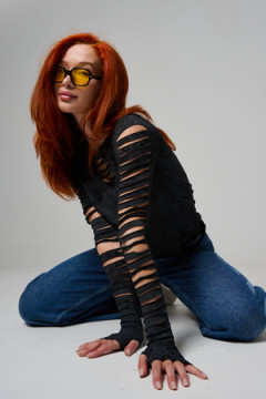 7476 Лонгслив женский