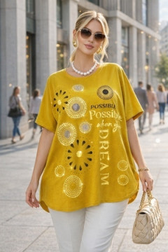 Футболка со стразами Dream Sun арт. F9702