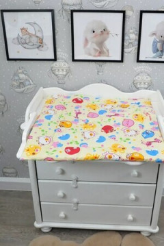 Матрасик для пеленания водоотталкивающий