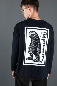 Лонгслив с принтом ЛГ-01