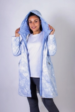Куртка с капюшоном Листья арт. 338