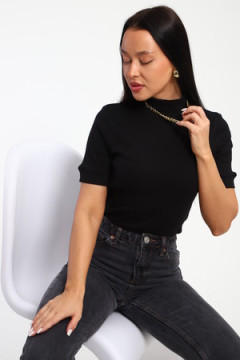 Водолазка с коротким рукавом 32105