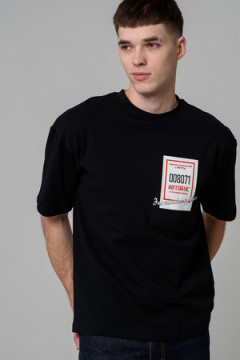 8579 футболка оверсайз мужская