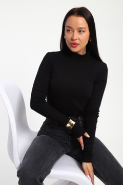 Водолазка женская с горлом теплая 32104