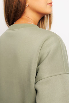 Свитшот худи оверсайз кофта с начесом 387KHK