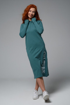 8520 Платье с капюшоном