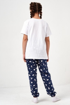 Пижама с брюками Кисонька короткий рукав