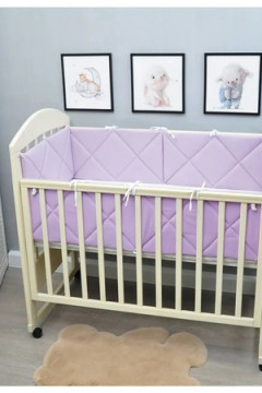 Бортик в кроватку для новорожденных стеганые