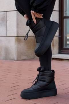 Дутики зимние Дутики_черные_молния