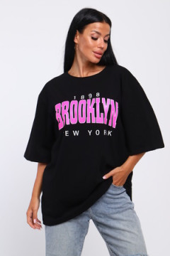 Футболка с надписью Brooklyn, плотность 190гр., Арт. 803