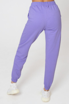 Брюки на манжете футер