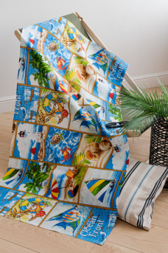 Полотенце пляжное Райский уголок