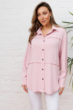 Рубашка классическая офисная с длинным рукавом 56001