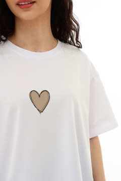 Костюм с велосипедками Heart