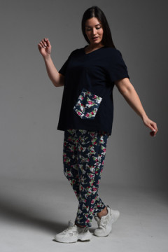 Костюм с брюками 8490