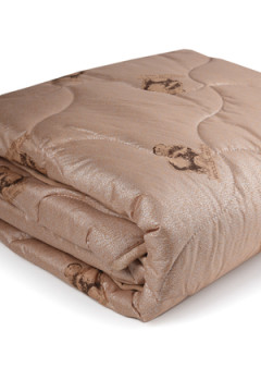 Одеяло овечья шерсть (300гр/м) тик