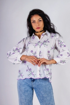 Рубашка хлопковая с вышивкой, арт. 050-G