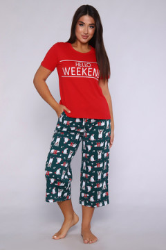 Пижама с шортами 35310