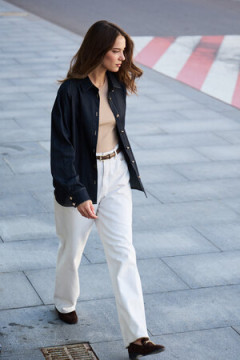 Рубашка джинсовая оверсайз