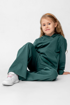 Костюм с брюками Мерлин Изумрудный