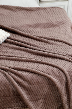 Плед велсофт Bio-Line, мягкий пушистый кубик