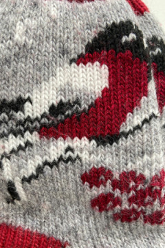 Носки шерстяные Снегири