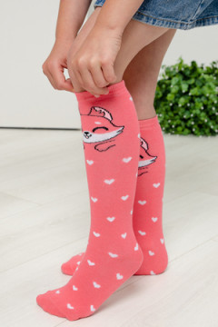 Детские гольфы Лисенок (набор 2 пары)