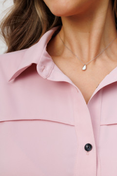 Рубашка классическая офисная с длинным рукавом 56001