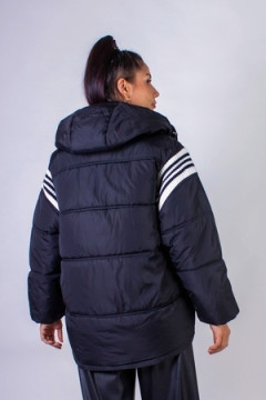 Куртка с капюшоном Оверсайз Евро-зима, демисезон арт. 2309